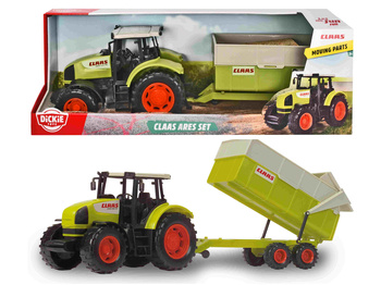 Traktor z przyczepką Dickie Toys FARM CLAAS Ares 57 cm