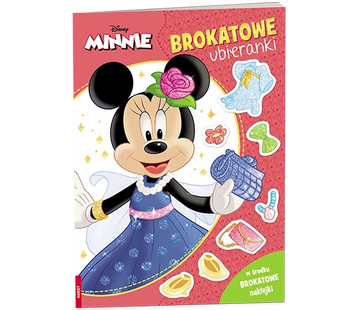 Minnie Brokatowe ubieranki SDLB-9108