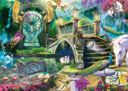 Puzzle 1000 PQ Jeff Haynie Tajemniczy Ogród 113662