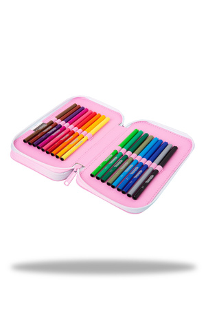 Piórnik podwójny z wyposażeniem Coolpack Jumper 2 Tie Dye