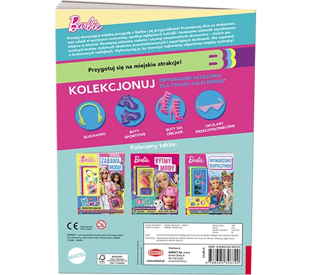 Mattel Barbie Miejski Styl FLA-1104