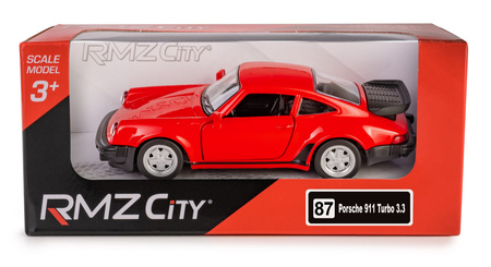 RMZ City Porsche 930 Turbo (1975-1989) czerwony w skali 1:32