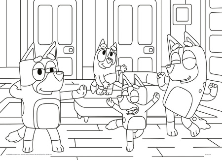 Puzzle 24 maxi Bluey 304-99566