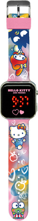 Zegarek LED z kalendarzem Hello Kitty HK50151