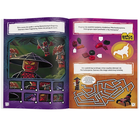 Lego Ninjago Uwolnić Smoka Chaosu! LNC-6739