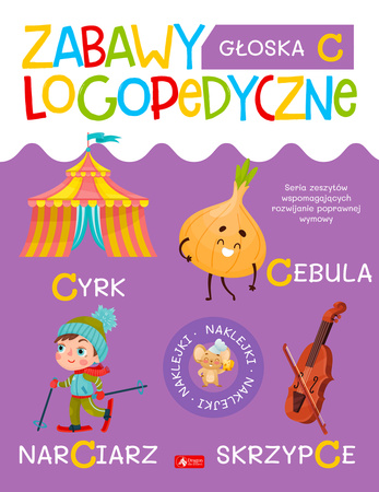 Głoska C. Zabawy logopedyczne