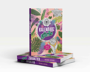 Kalendarz 2025/2026 A5 szkolny Girls