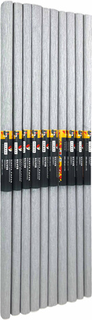 Paczka Bibuła marszczona aluminiowa 50x100 srebrny 5 rolek