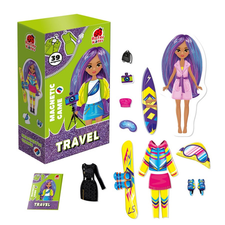 Układanka magnetyczna Podróżniczka RK2130-04