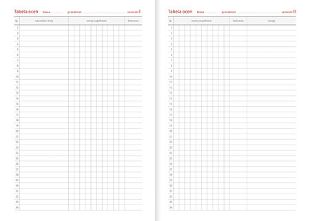 Kalendarz nauczyciela 2025/2026 A5T PCV bezbarwny ROWER