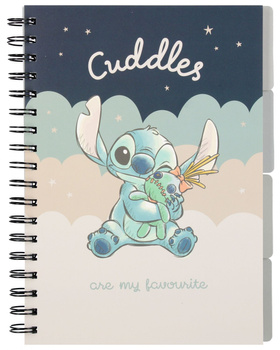 Kołozeszyt B5 96k. kratka Stitch