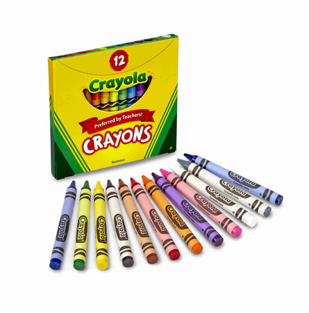 Kredki Świecowe Crayola 12 kolorów