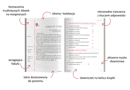 Cisza /Silencio. Hiszpański. Kryminał z ćwiczeniami wyd. 2