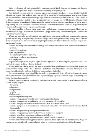 Ćwiczenia na koncentrację dla 6-latków