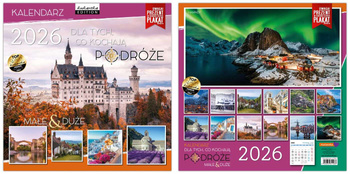 Kalendarz 2026 classic Podróże