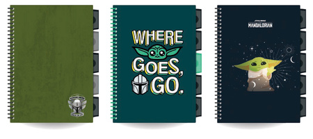 Kołobrulion B5 Disney fashion Mandalorian 100 kratek 1 szt. mix