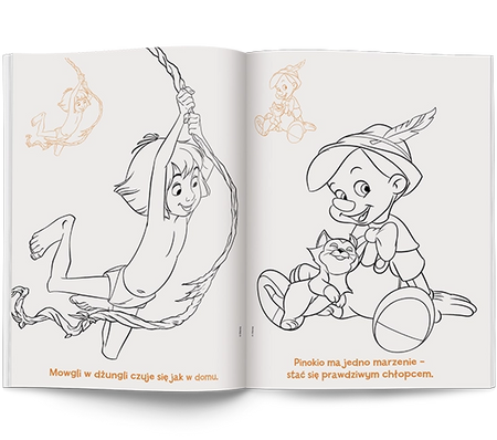 Disney Classic Kolorowanka z naklejkami NA-9140