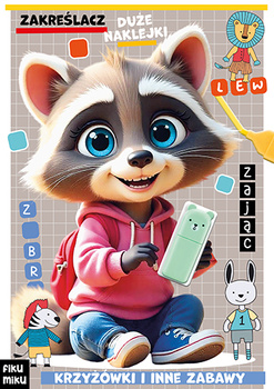 Krzyżówki i inne zabawy. Seria z markerkiem