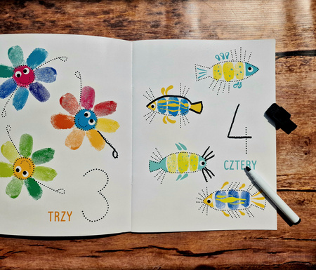 Liczby. Akademia mądrego dziecka. Rysuję i ścieram