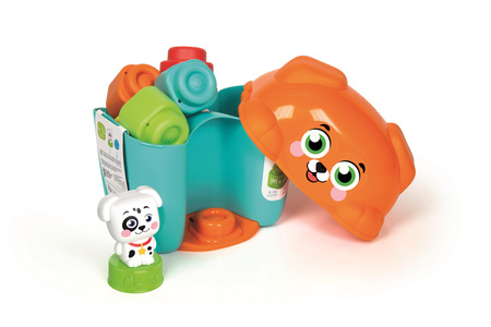 Wiaderko pies i szczeniaczek 17769