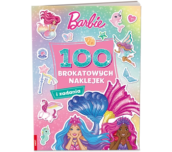 Mattel Barbie Dreamtopia 100 brokatowych naklejek NB-1402
