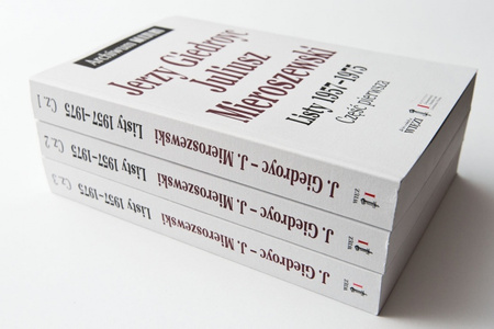 Pakiet jerzy giedroyc juliusz mieroszewski listy 1957-1975 Tom 1-3