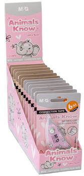 Display Korektor w taśmie Animal Planet MG display 12 szt.