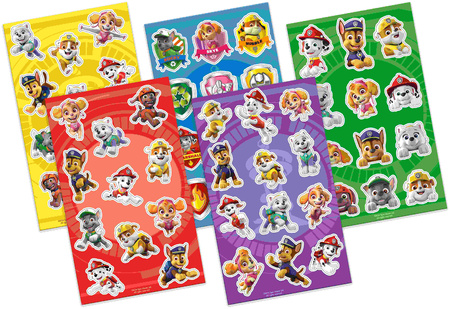 Zestaw naklejek Paw Patrol 92 szt. PW20007