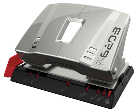 Dziurkacz Advanced metal srebrny