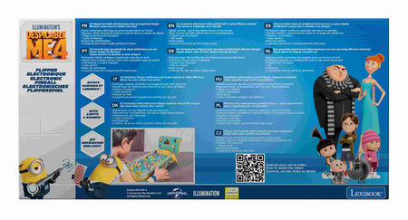Pinball elektroniczny Minionki Lexibook JG610DES