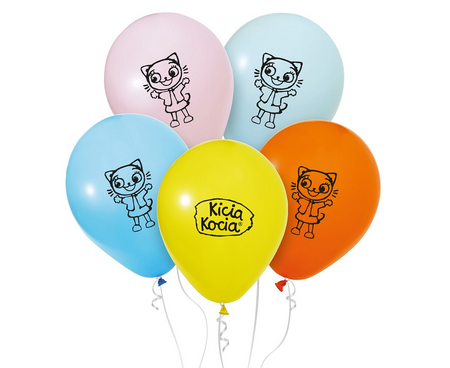 Balony Kicia Kocia 30cm 5szt.