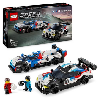 Lego Speed Champions Samochody wyścigowe BMW M4 GT3 and BMW M Hybrid V8 76922