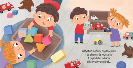 Sprzątam zabawki. Postępy malucha