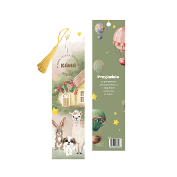 Zakładka do książki zielona