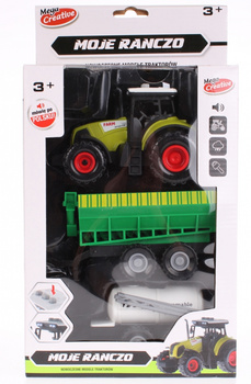 Traktor Moje Ranczo z akcesoriami 1szt.mix