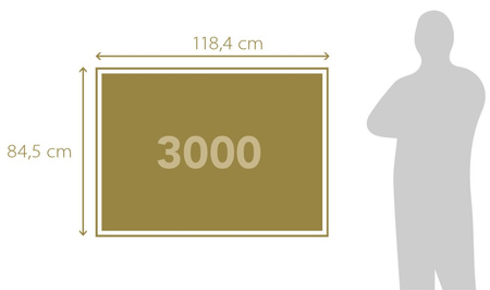 Puzzle 3000 HQ Lush terrace on lake 33553