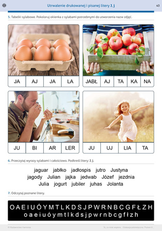 To co mnie wspiera Edukacja polonistyczna Poziom II