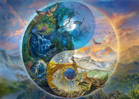 Puzzle 1000 PQ Silvia Christoph Wszędzie góry 113657