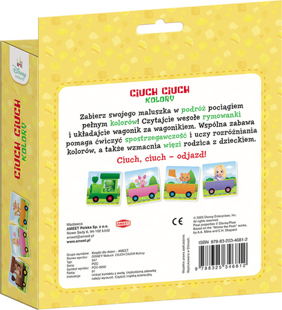 Disney Maluch. CIUCH CIUCH Kolory