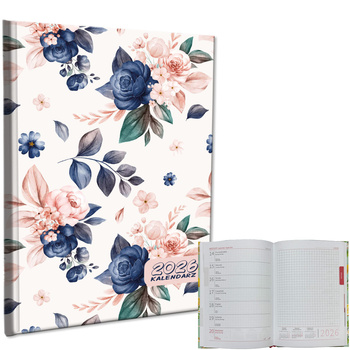 Kalendarz 2026 A5 tygodniowy notatka Róże