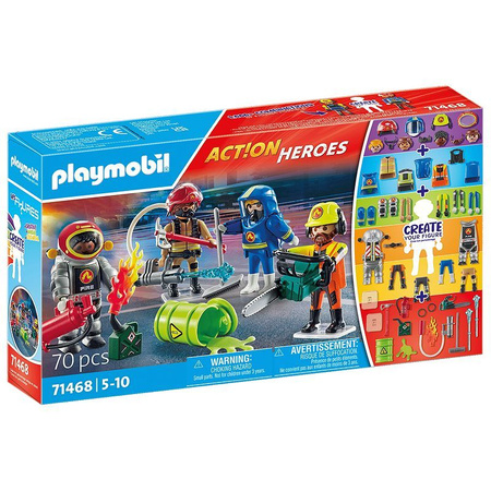 Playmobil My Figures Straż pożarna 71468