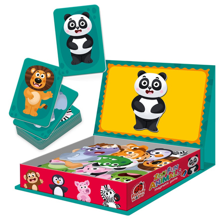 Układanka magnetyczna Zabawne zwierzęta w ZOO RK2030-06