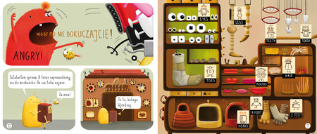 Części ciała i liczby. Pops i Boti uczą angielskiego. 2