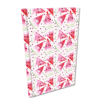 Notes A5 kratka  Soft Touch Arbuzy