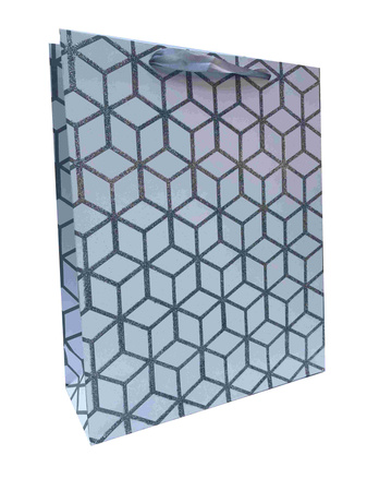 Torebki prezentowe wzory geometryczne JP1008A 12 sztuk