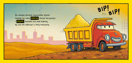 Wywrotka i kolory. Snów kolorowych, placu budowy