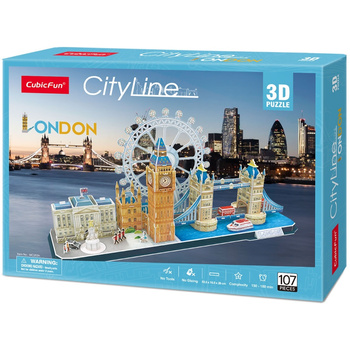 Puzzle 107 3D City Line London