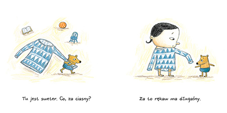 Sweter włóż i już. Co wokoło