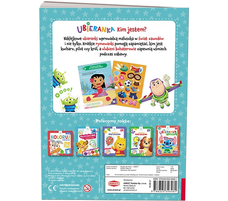 Disney Maluch Ubieranka dla malucha Kim jestem? MUB-9201