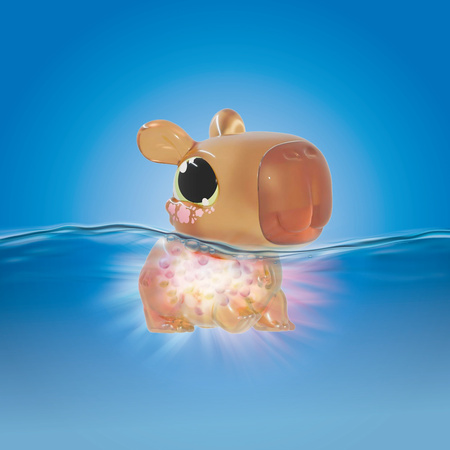 Capybara Let's Glo Animagic Kapibara  brązowa